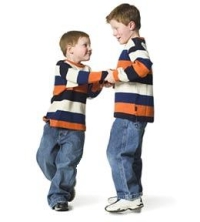 img of two brothers playing